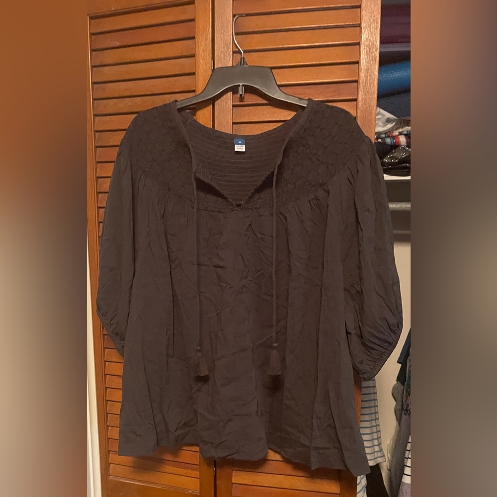 Old Navy Black Women's Blouse